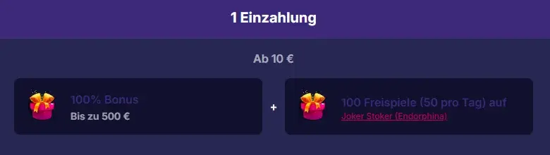 NV Casino Promo für die erste Einzahlung