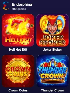 NVCasino-Spiele von Endorphina
